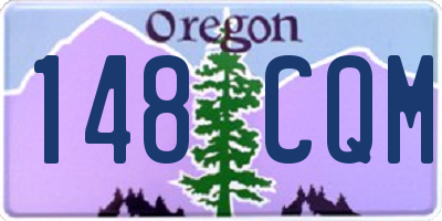 OR license plate 148CQM