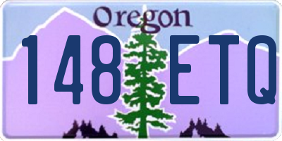 OR license plate 148ETQ