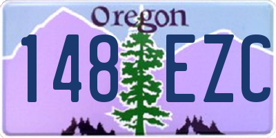 OR license plate 148EZC