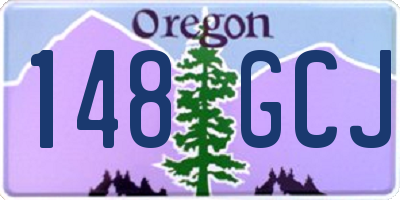 OR license plate 148GCJ