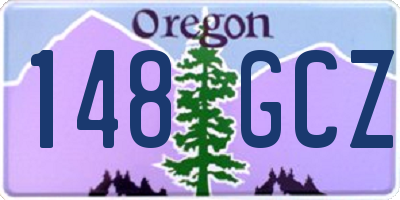 OR license plate 148GCZ