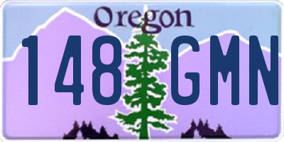 OR license plate 148GMN
