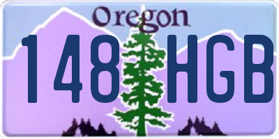 OR license plate 148HGB