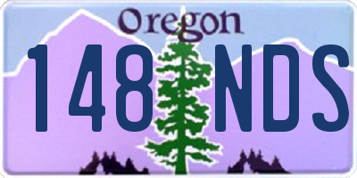 OR license plate 148NDS