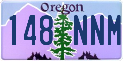 OR license plate 148NNM
