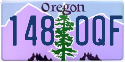 OR license plate 148OQF