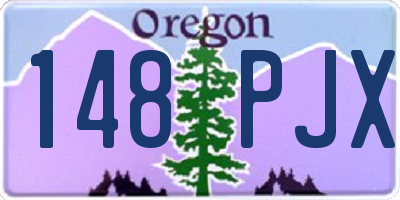 OR license plate 148PJX