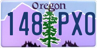OR license plate 148PXO