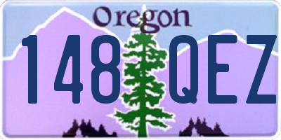 OR license plate 148QEZ