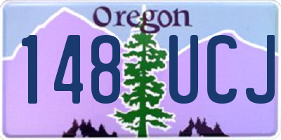 OR license plate 148UCJ