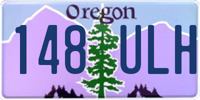 OR license plate 148ULH