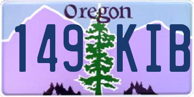 OR license plate 149KIB