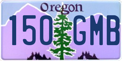 OR license plate 150GMB