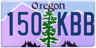 OR license plate 150KBB