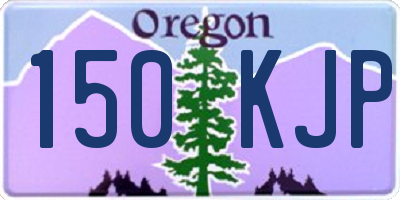 OR license plate 150KJP