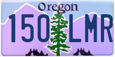 OR license plate 150LMR
