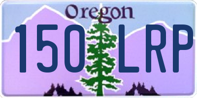 OR license plate 150LRP
