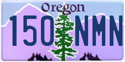 OR license plate 150NMN