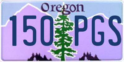 OR license plate 150PGS