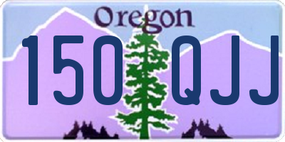 OR license plate 150QJJ