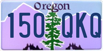 OR license plate 150QKQ