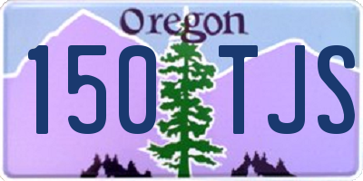 OR license plate 150TJS