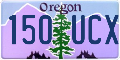 OR license plate 150UCX