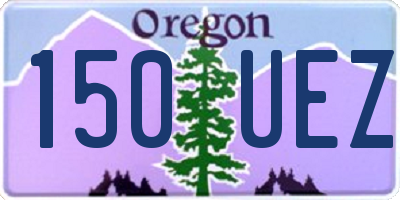 OR license plate 150UEZ