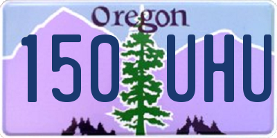 OR license plate 150UHU