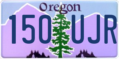 OR license plate 150UJR