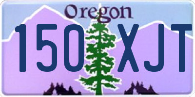 OR license plate 150XJT
