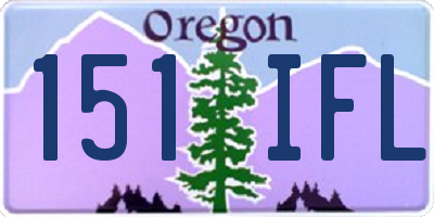 OR license plate 151IFL