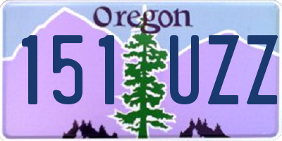OR license plate 151UZZ