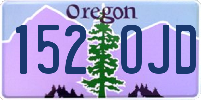 OR license plate 152OJD