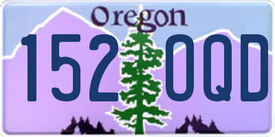 OR license plate 152OQD