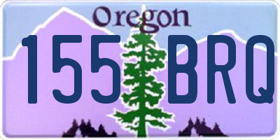 OR license plate 155BRQ
