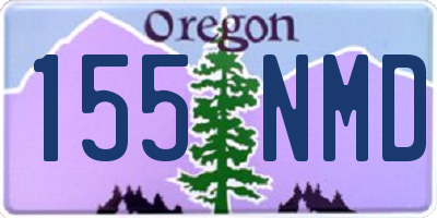 OR license plate 155NMD
