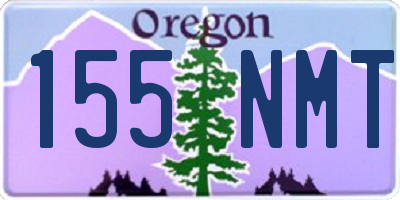 OR license plate 155NMT
