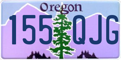 OR license plate 155QJG