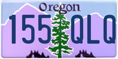 OR license plate 155QLQ