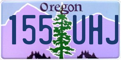 OR license plate 155UHJ