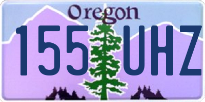 OR license plate 155UHZ