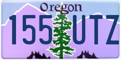 OR license plate 155UTZ