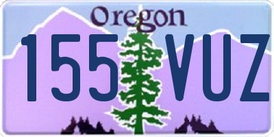 OR license plate 155VUZ