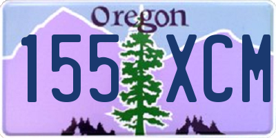 OR license plate 155XCM