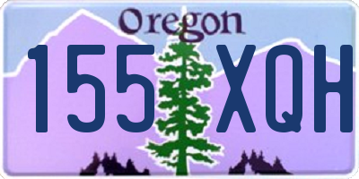 OR license plate 155XQH