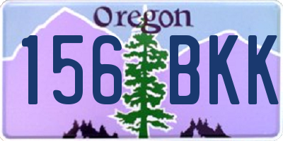 OR license plate 156BKK