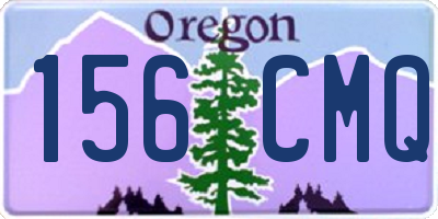 OR license plate 156CMQ