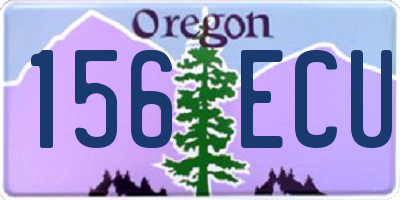 OR license plate 156ECU