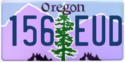 OR license plate 156EUD